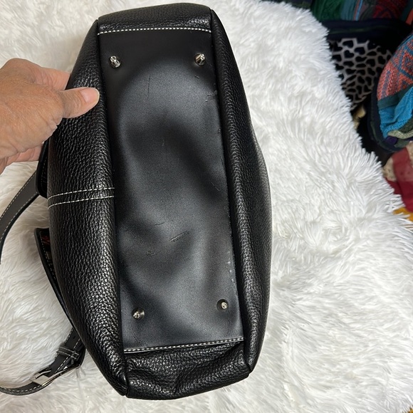 Max New York Black Leather Hobo Bag - Picture 5 of 12